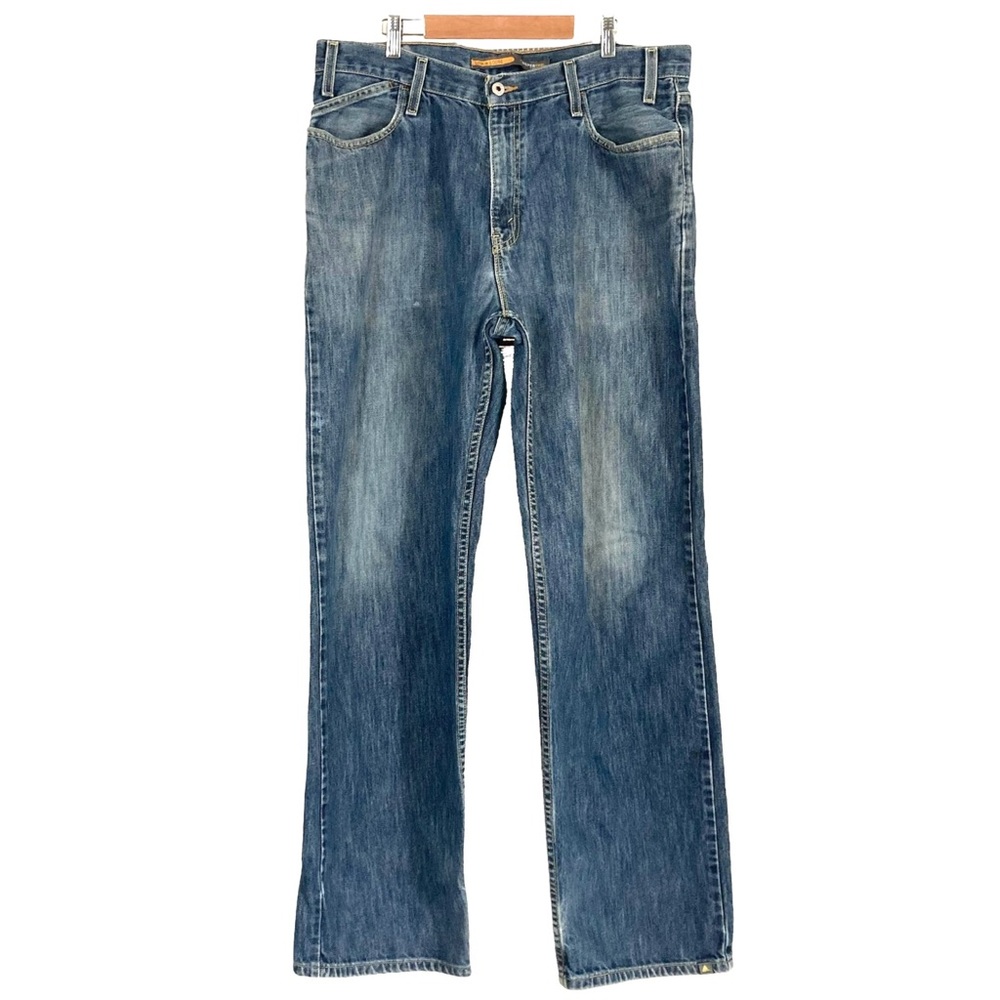 Levi’s SilverTab Vintage Low and Loose Medium Blue Denim Jeans Long Tall 36 Y2K